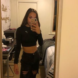 Gymshark Vital Seamless Crop Longsleeve size XS